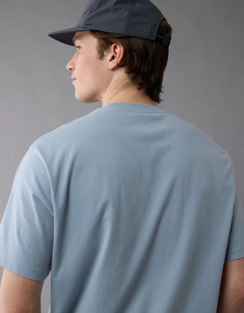 امريكان ايجل تي-شيرت 24/7 مزبّن بطبعة